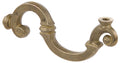 Die Cast Brass Lamp Arm, 8 5/8" long, 1/8F X 1/8F