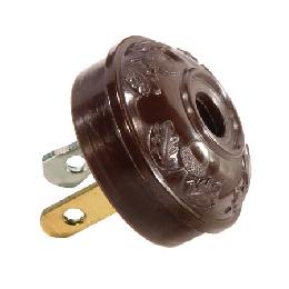 Early Electric Acorn Style Lamp Plugs