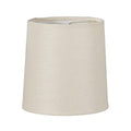 Eggshell Color, 100% Linen Hardback, Retro Drum Chandelier Shade (00710ES)