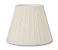 Eggshell Deep Empire with Wide Box Pleat