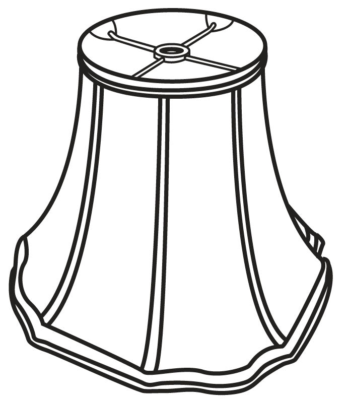 Eggshell Round Corner Square- Tissue Shantung