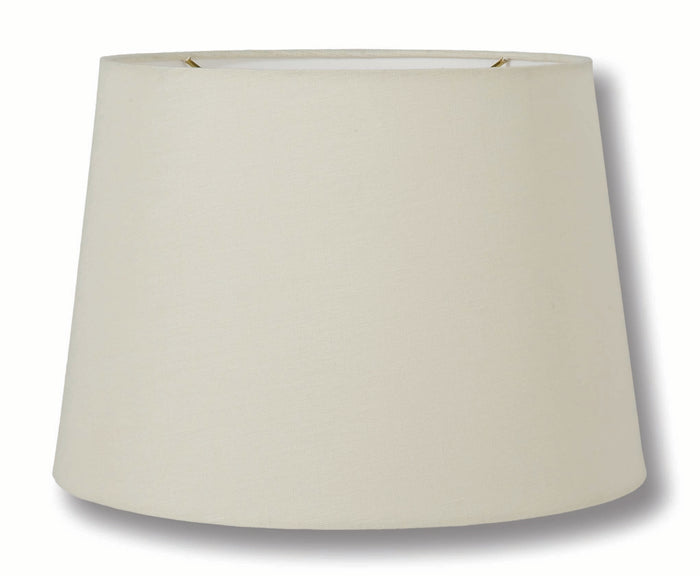 Essential Shades Brand, Empire Style, Hardback Lamp Shade, Eggshell, 100% Linen material (07019E)
