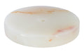 Flat, Round Onyx Lamp Break, Choice of Size