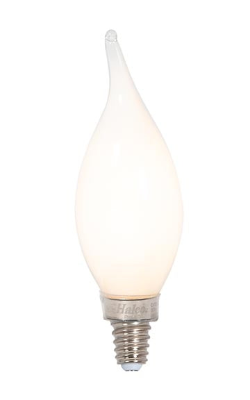 Frosted Candelabra Base LED CA10 Dimmable Light Bulb