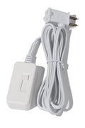 Full Range White In-line Dimmer with 6' Cord and Plug Set
