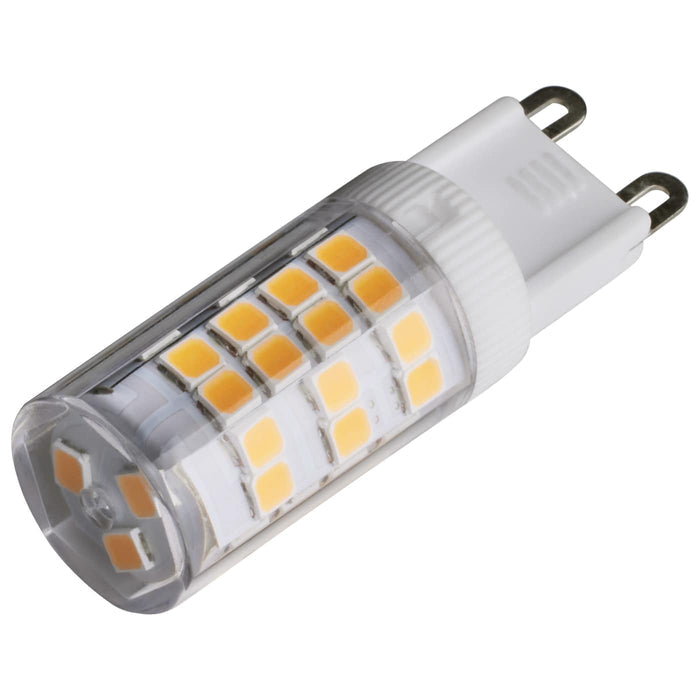 G9 Base T4 LED Light Bulb, 3.5 Watts, Clear (47270)