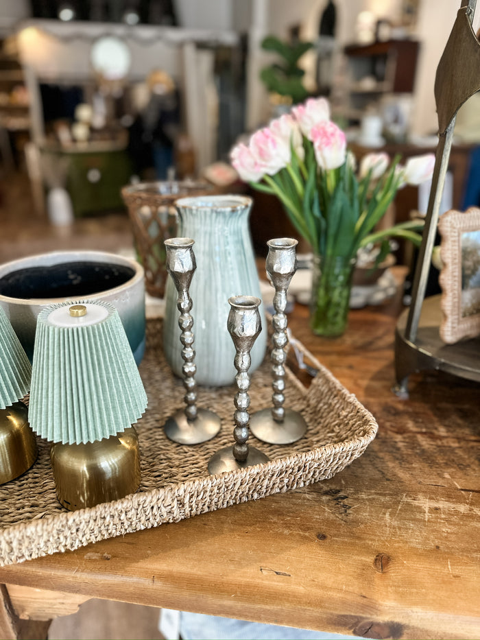 Glazed ceramic vase -10.6"