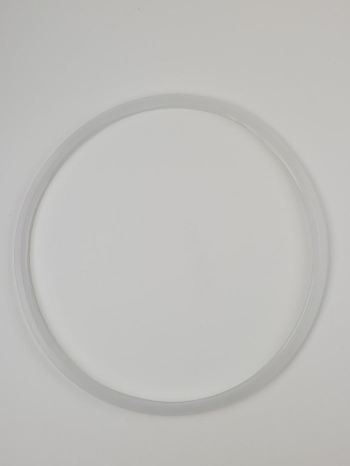 Granite ware replacement gasket for a 12 qt pressure canner cooker on a light grey background