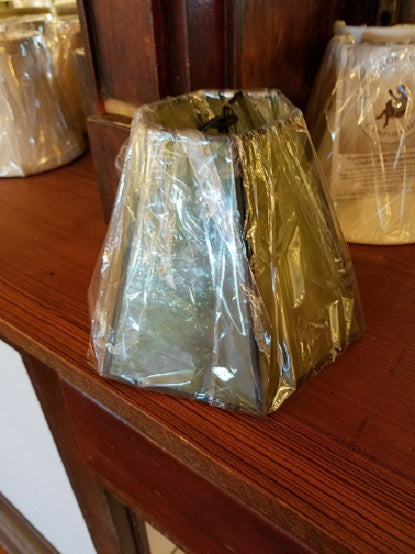 Green Mica Panel Small Hexagon Shade