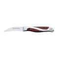 Hammer Stahl 3″ Bird's Beak Paring Knife displayed horizontally on a white background
