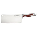 Hammer Stahl 8″ Cleaver displayed horizontally on a white background