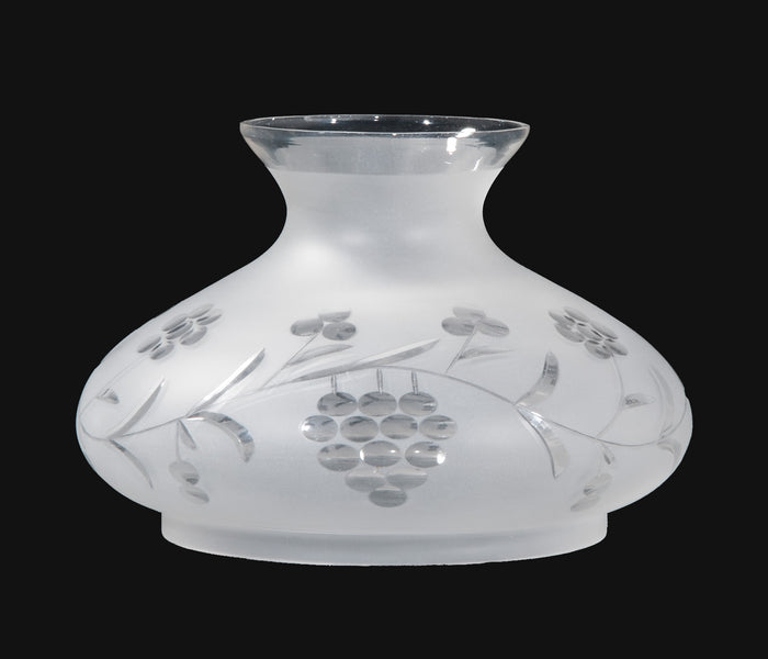 Hand Cut Grapes Solar Shade, 7 inch fitter (00674)