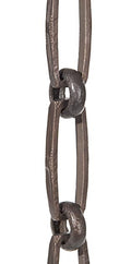 Heavy Arts and Crafts Hand-made Brass Lamp Chain for larger fixtures
