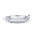 Heritage Steel 5-ply Stainless 13.5″ Paella Pan displayed on a white background