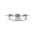 Heritage Steel 5-ply Stainless Sauteuse - 5 Qt. displayed on a white background
