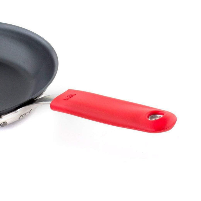 ICON red Silicone Handle Sleeve displayed on a white background