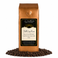 1 lb Full City Roast coffee beans bag with coffee beans in front displayed on a white background