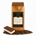 1 lb J.L. Hufford Ice Cream Sandwich coffee bag with coffee beans and ice cream sandwich on a white background