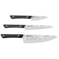Kai Pro by Shun 3 Pc Set displayed horizontally on a white background