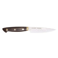 KRAMER by ZWILLING 2.0 Carbon Steel Utility Knife - 5″ -displayed horizontally on a white background