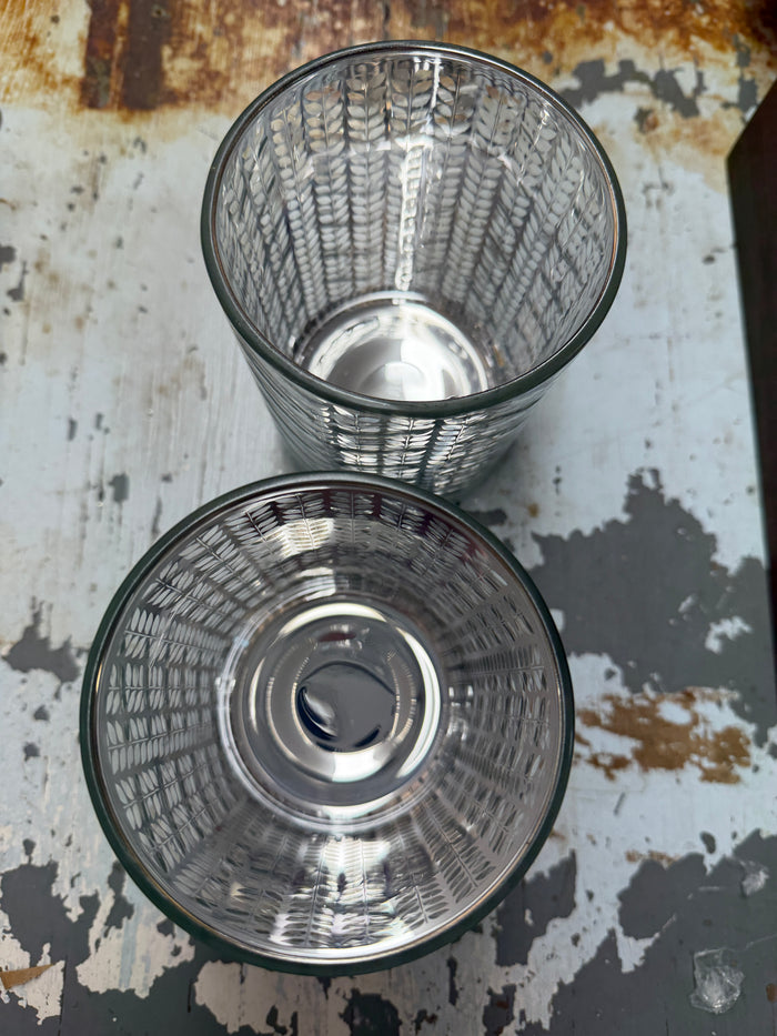 Laser Etched Metallic Hurricane-Silver, 7"
