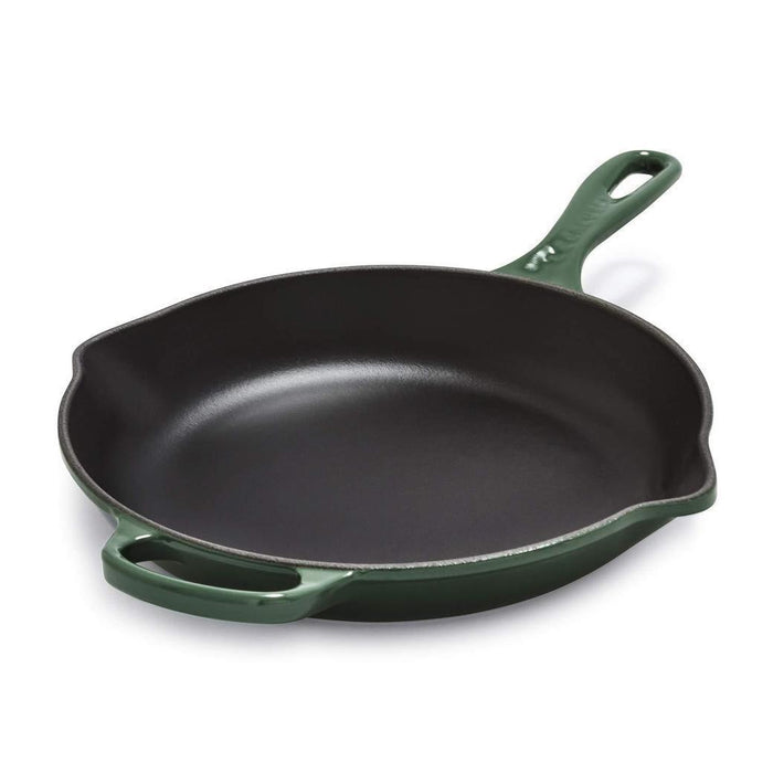 Artichaut Le Creuset 10.25″ Enameled Cast Iron Signature Round Skillet with Handle displayed on a white background