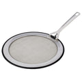 Le Creuset 12.25″ Stainless Steel Splatter Guard displayed on a white background