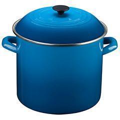 Marseille Le Creuset 16 Qt. Enamel on Steel Stockpot displayed on a white background