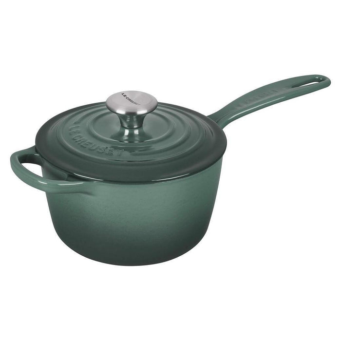 Artichaut Le Creuset 1.75 Qt. Signature Saucepan displayed on a white background