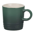 Front view of 3 oz. Artichaut Le Creuset Stoneware Espresso Mug displayed on a white background