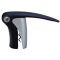 Side view of saitn Le Creuset Compact Lever Corkscrew displayed on a white background
