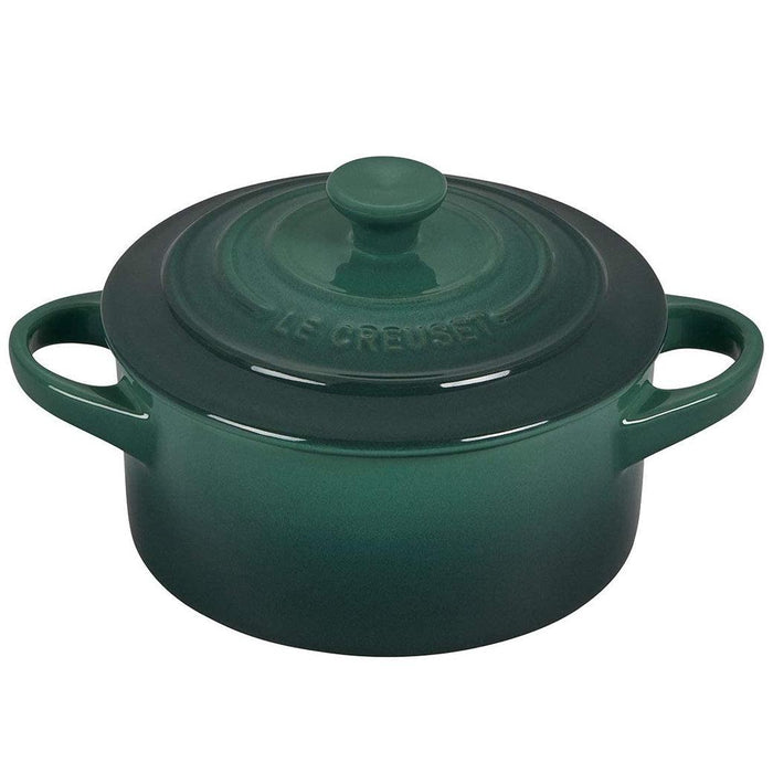 Artichaut Le Creuset Mini Round Cocotte 8 oz displayed on a white background