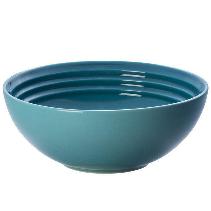 Caribbean Le Creuset 22 oz. Soup Bowl displayed on a white background