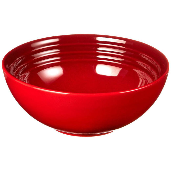 Cerise Le Creuset 22 oz. Soup Bowl displayed on a white background