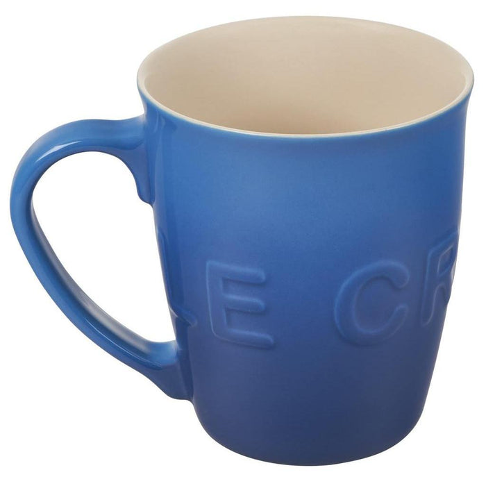 20 oz Marseille Le Creuset stoneware coffee mug displayed on a white background