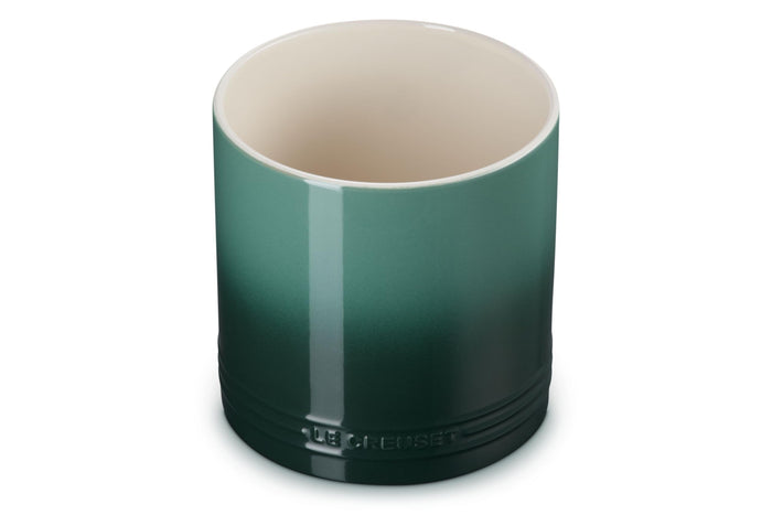 Artichaut Le Creuset Stoneware 2.7 Qt. Utensil Crock displayed on a white background