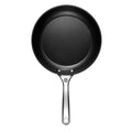 Top view of Le Creuset Toughened Nonstick Fry Pan displayed vertically on a white background