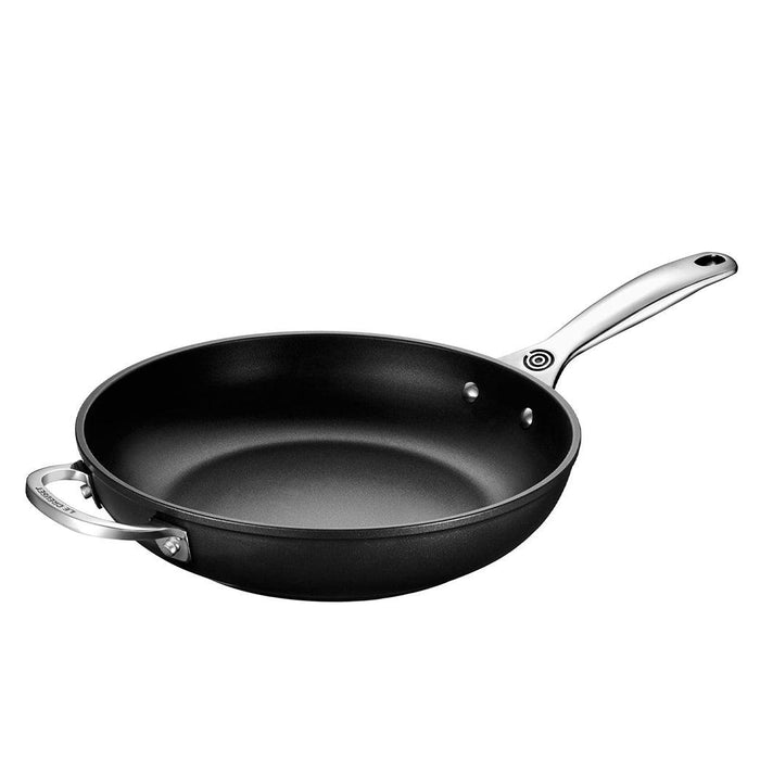 Le Creuset Toughened Nonstick PRO 11″ Deep Fry Pan displayed on a white background