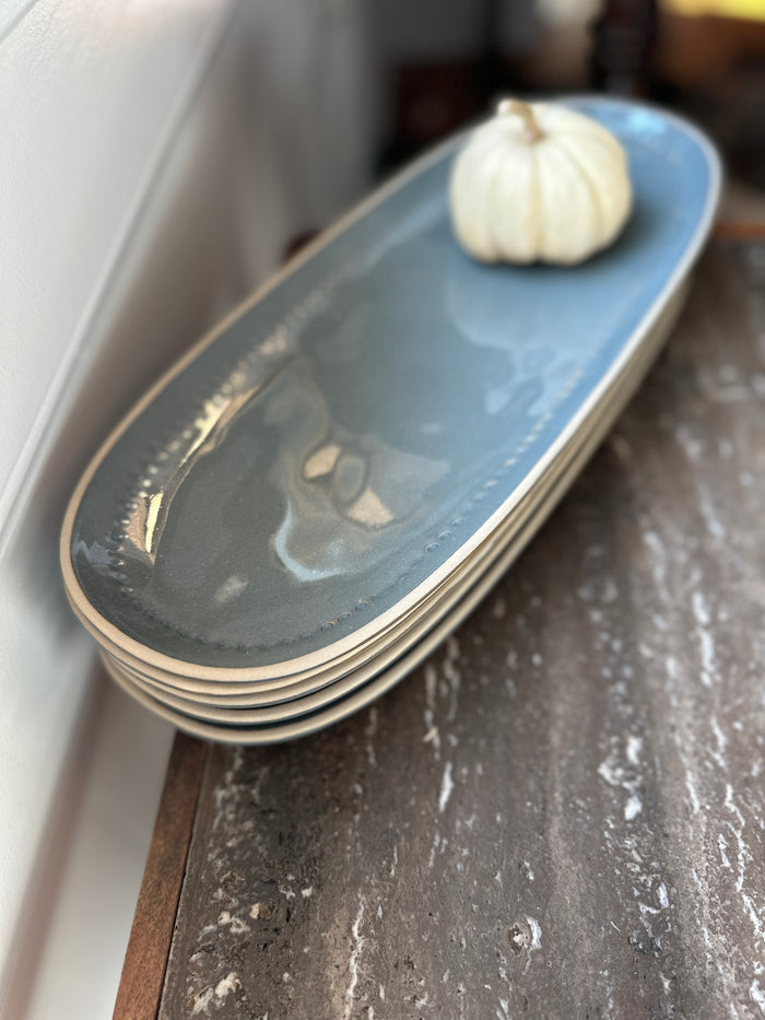 Legbar Blue Serving Platter