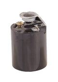 Leviton Brand Keyless Plastic Fixture Socket with 1/2" Hickey