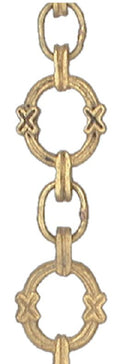Light Duty, Classical Style Oval Shape Chain