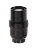 Long Keyless Phenolic E-26 Lamp Socket, No Set Screw or UNO Threads