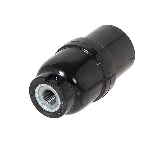 Long Keyless Phenolic E-26 Lamp Socket, No Set Screw or UNO Threads