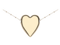 LOVE Tender Heart Pendant Satellite chain