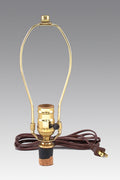 Make-A-Lamp Kit w/9" Harp For Bottles and Jugs