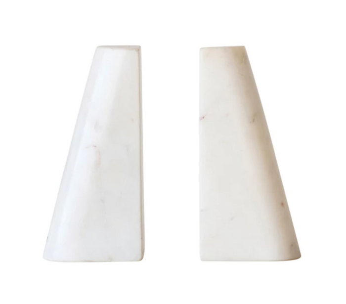 Marble Bookends