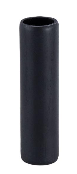 Matte Black CANDELABRA Size (7/8"I.D.) Polybeeswax Candle Cover, Choice of 4" or 6" Sizes