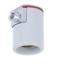 Medium Base Porcelain Socket with Side Outlet