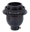 Medium Base, Short Keyless, Phenolic Socket, with Threaded Shell and Ring