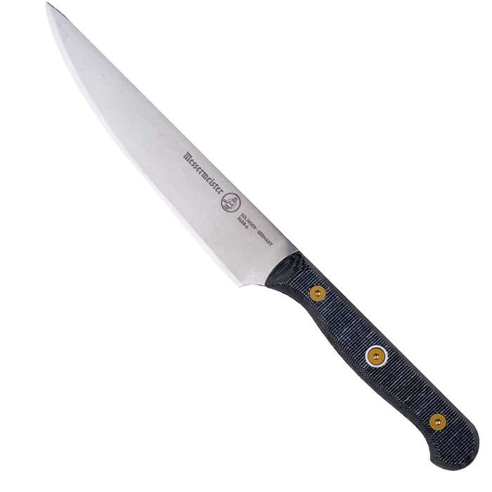6 inch utility knife placed diagonally on a white background